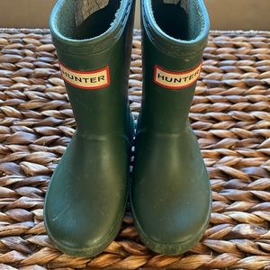 Hunter Boots Dark Green Toddler